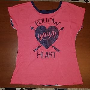 Follow your heart shirt